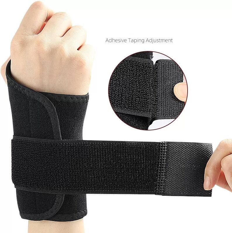 INF Attelle de poignet de soutien, sangle réglable pour sécuriser le protège-poignet
