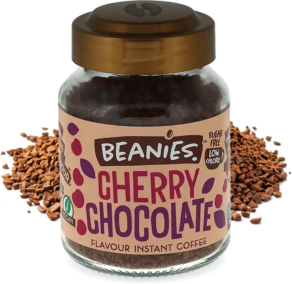 Beanies   Kersenchocolade - 50 g oploskoffie