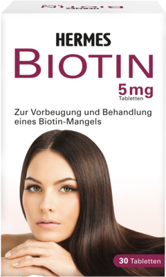 HERMES Arzneimittel GmbH BIOTIN HERMES 5 mg Tabletten 30 St 02253610