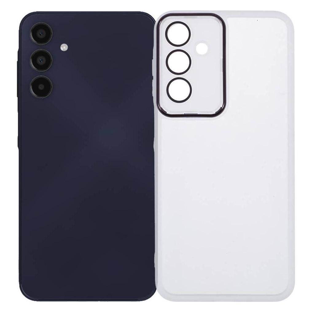 Cover-Discount Galaxy A16 - Gummi Handyhülle mit metallischem Design & Kameraschutz (Samsung Galaxy A16 5G) (53145964)