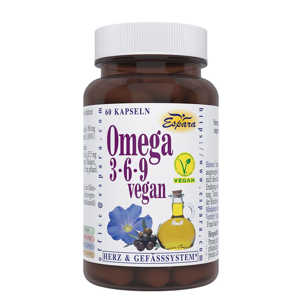Omega-3-6-9 vegan Kapseln 60 St