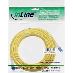 INLINE LWL Duplex Kabel, LC/LC, 9/125üm, OS2, 10m