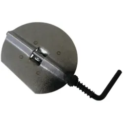 Bertrams Drosselklappe 05DK120 Ø 120 x 2 mm, lose, schwarz