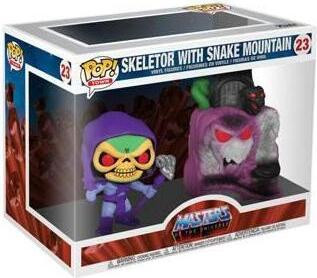 Funko Pop! Vinyl figuur Masters of the Universe Skeletor met Snake Mountain Funko Town