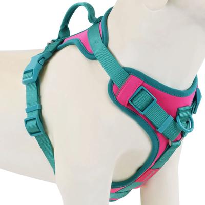 Uplift Essentials No Pull Splicing Harness High Performance Breathable Mesh Control Vest For Small, Medium, And Large Dogs red l