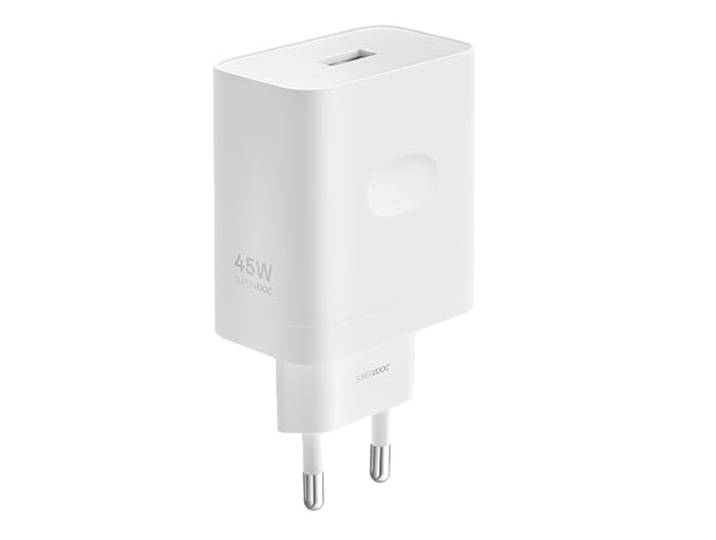 OPPO Supervooc-oplader, 45 W, USB, snel opladen, originele oplader OPPO, kabel niet inbegrepen, wit