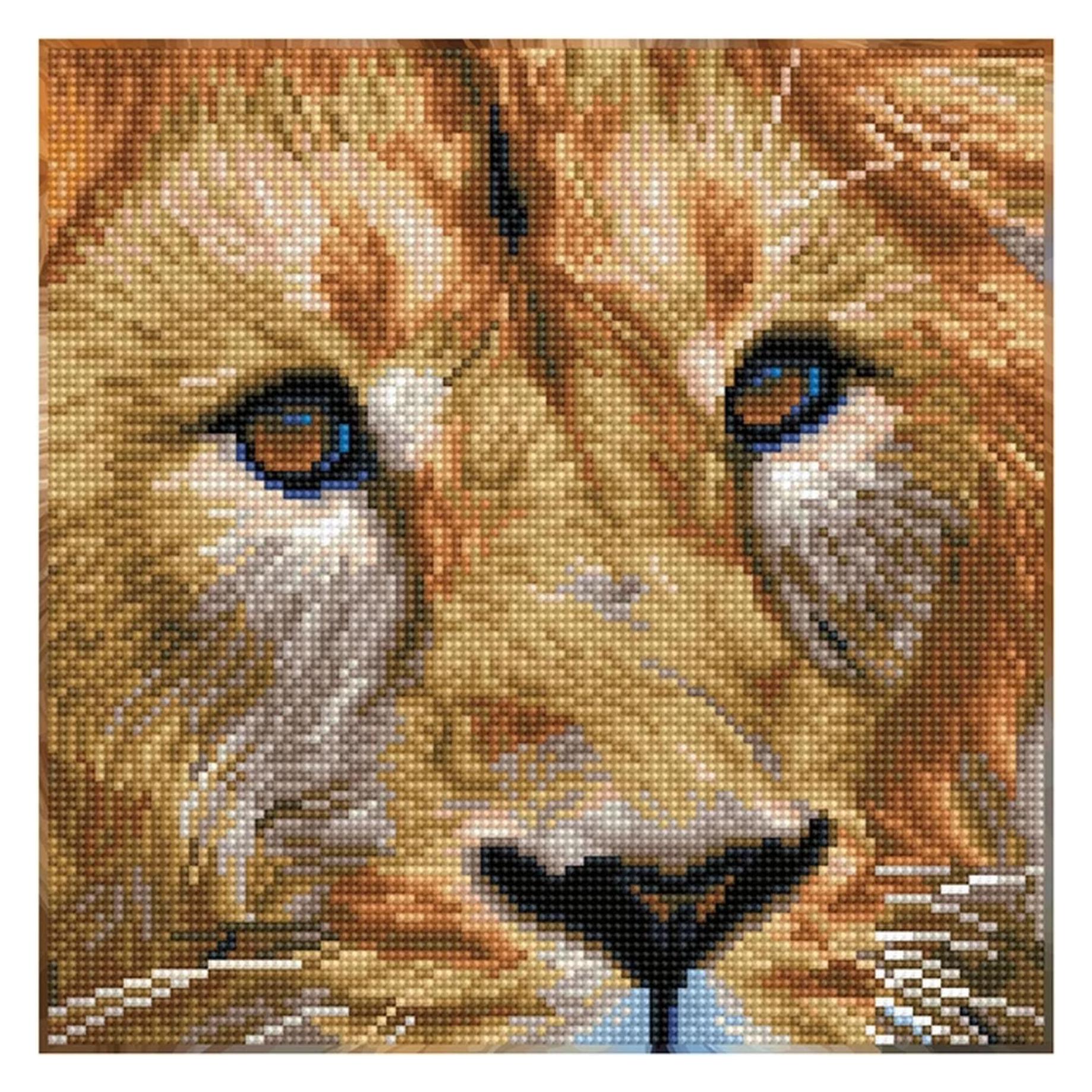 Diamond Dotz Diamond Painting Löwe (CRE 591503)