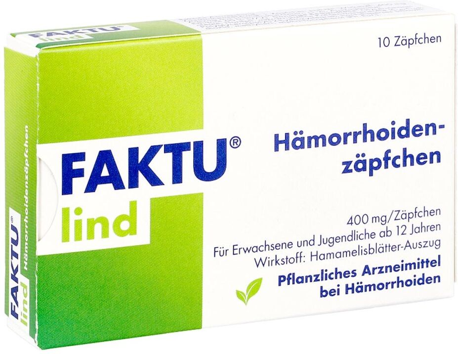 Faktu Lind Hämorrhoidenzäpfchen