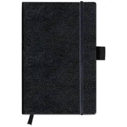 Herlitz 10789444, Monochromatisch, Schwarz, A6, 96 Blätter, Matt, 80 g/m2