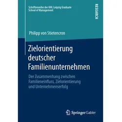 Zielorientierung deutscher Familienunternehmen, Fachbücher von Philipp Stietencron