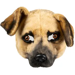 Boland Hund Halbmaske, Plüsch (One Size)