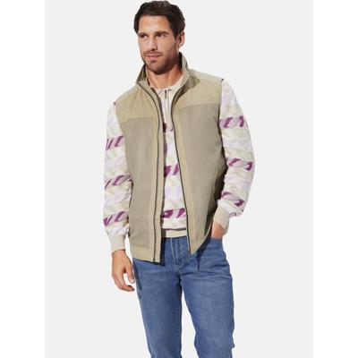 Lederimitatweste BABISTA "Weste PARDOR", Herren, Gr. 58, beige, Obermaterial: 100% Polyester COOLMAX PES(Coolmax)., Westen