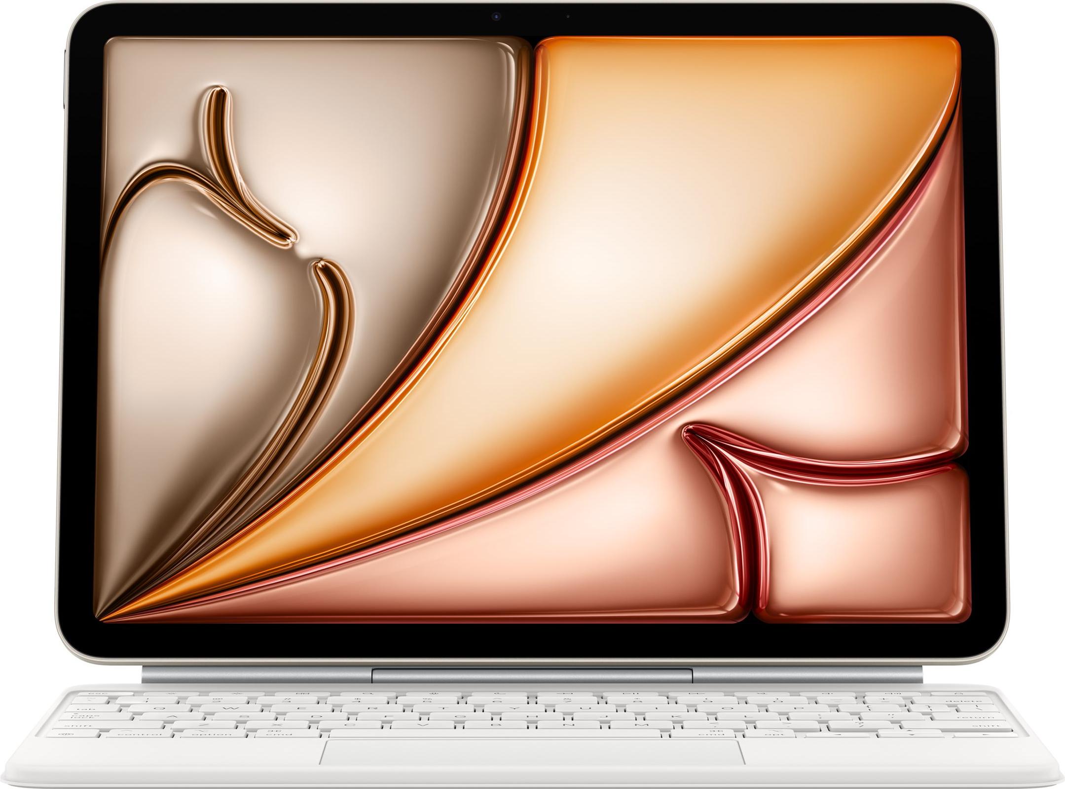 Apple Magic Keyboard, QWERTY, Spanisch, Trackpad, Scherenschalter, Apple, iPad Air 11-inch (M3) iPad Air 11-inch (M2) iPad Air (5th generation) iPad Air (4th generation)