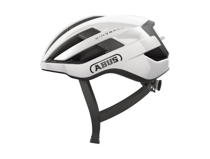 Abus Velohelm WingBack 51 - 55 cm Weiss