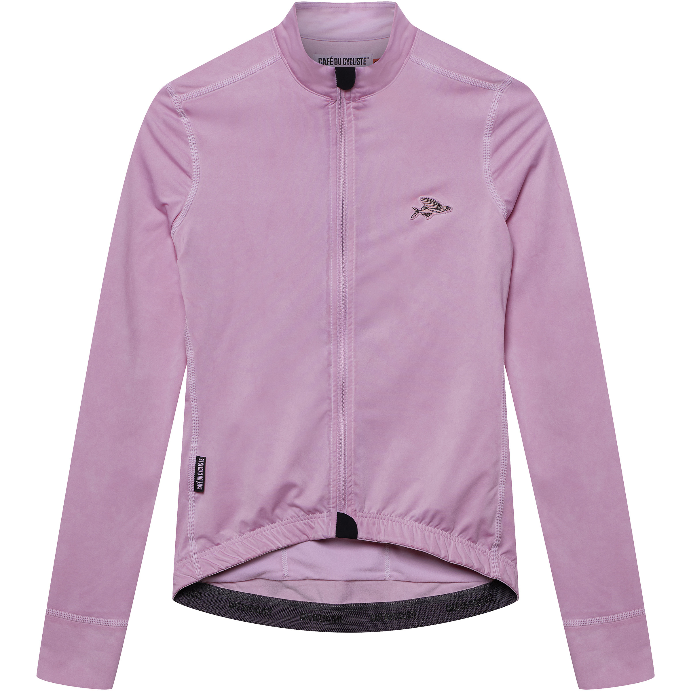 Café Du Cycliste Charlie LS Trikot Damen Radtrikots rosa Größe S Rennrad | Gravel Elastisch