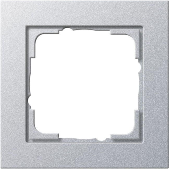 Gira Cadre de recouvrement 1f. alu incassable 021125 (021125)