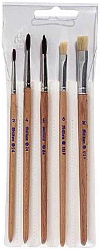 Pelikan Pinselset Größe 2, 4, 6, 10 - 5-teilig 718163
