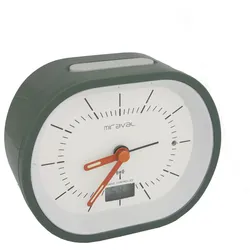 digi-tech GmbH Miraval Funkwecker mit Digitaler Datumsanzeige Temperatur Geräuschlos - 4-MV1021-2