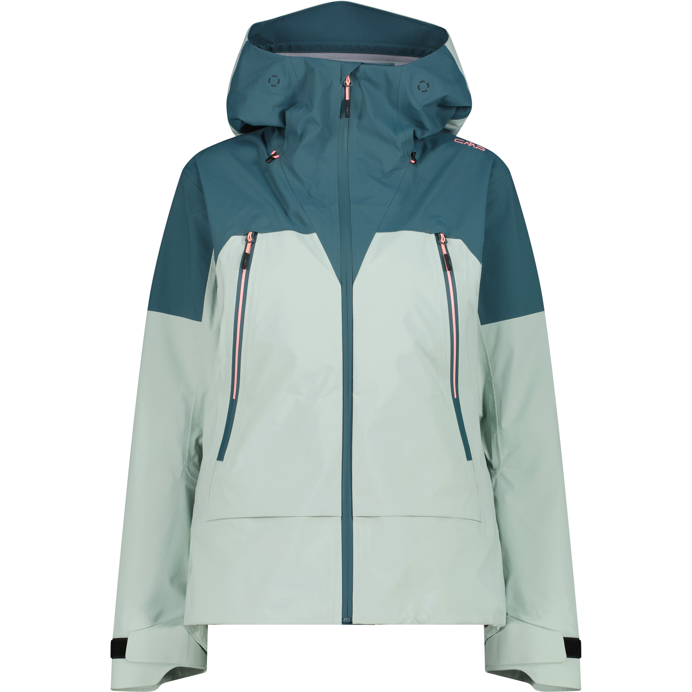 CMP Damen Regenjacke grau Größe XS Freeride | Skifahren Wasserdicht Wasserabweisend