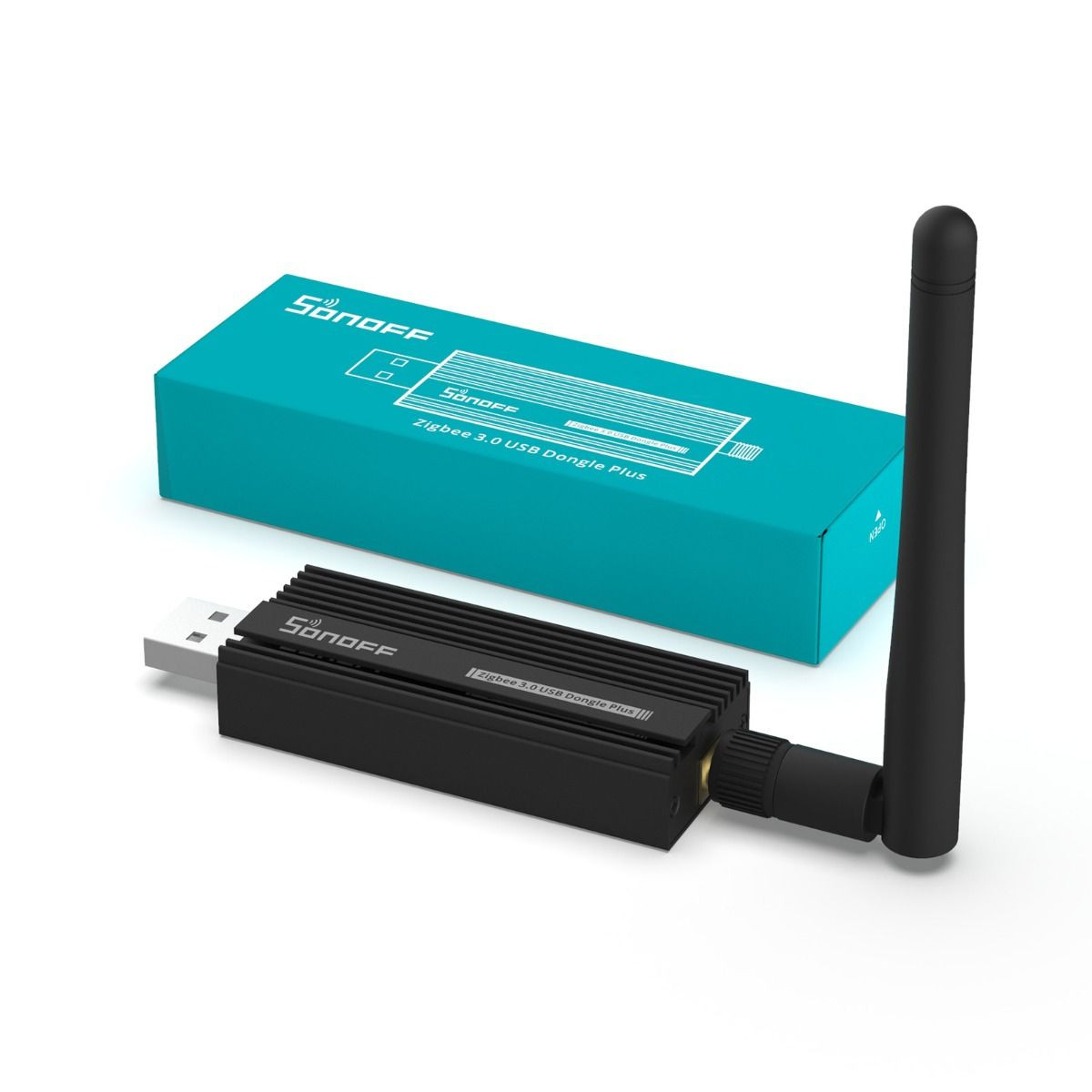 SONOFF Zigbee 3.0 USB Dongle Plus Zigbee gateway met TI CC2652P en CP2102N voor Home Assistant, Zigbee2MQTT en OpenHAB