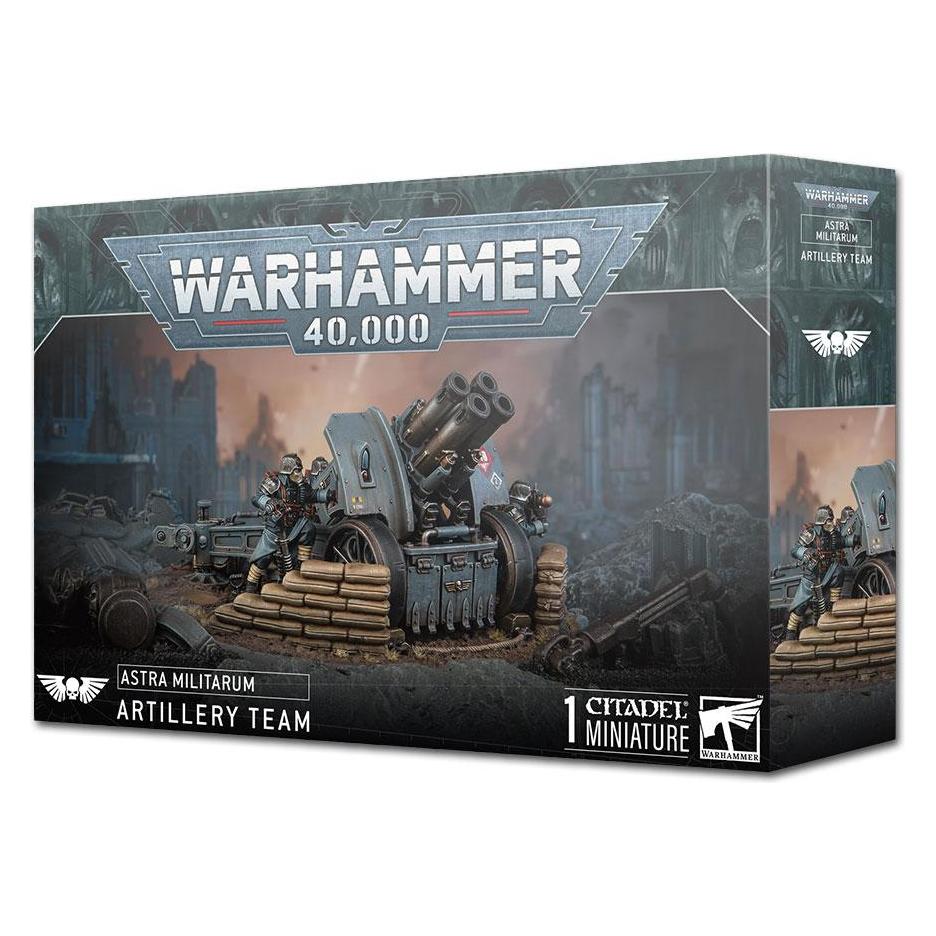 Games Workshop Warhammer 40k - Astra Militarum Equipe d'Artillerie de Krieg (Kunststoff) (47-78)