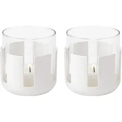 Stelton, Kerzenständer, Luna Tealight holders, 2 pc - Soft White