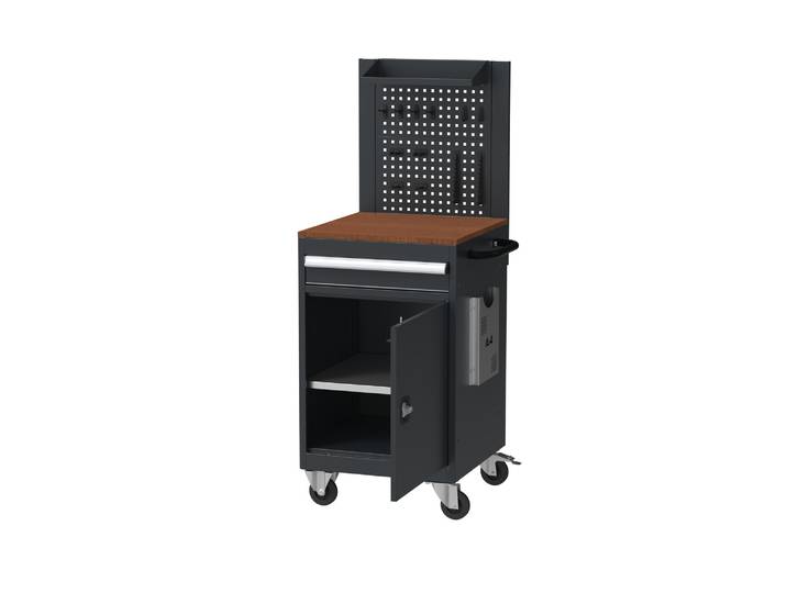 Kocel Schrank mit Lochwand