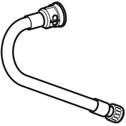 Geberit Schlauch für Zulauf, lang 242195001 für UR-Elemente ab 2009