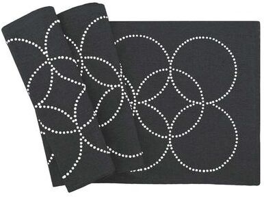 Sparkles Home Rhinestone Circles Table Runner