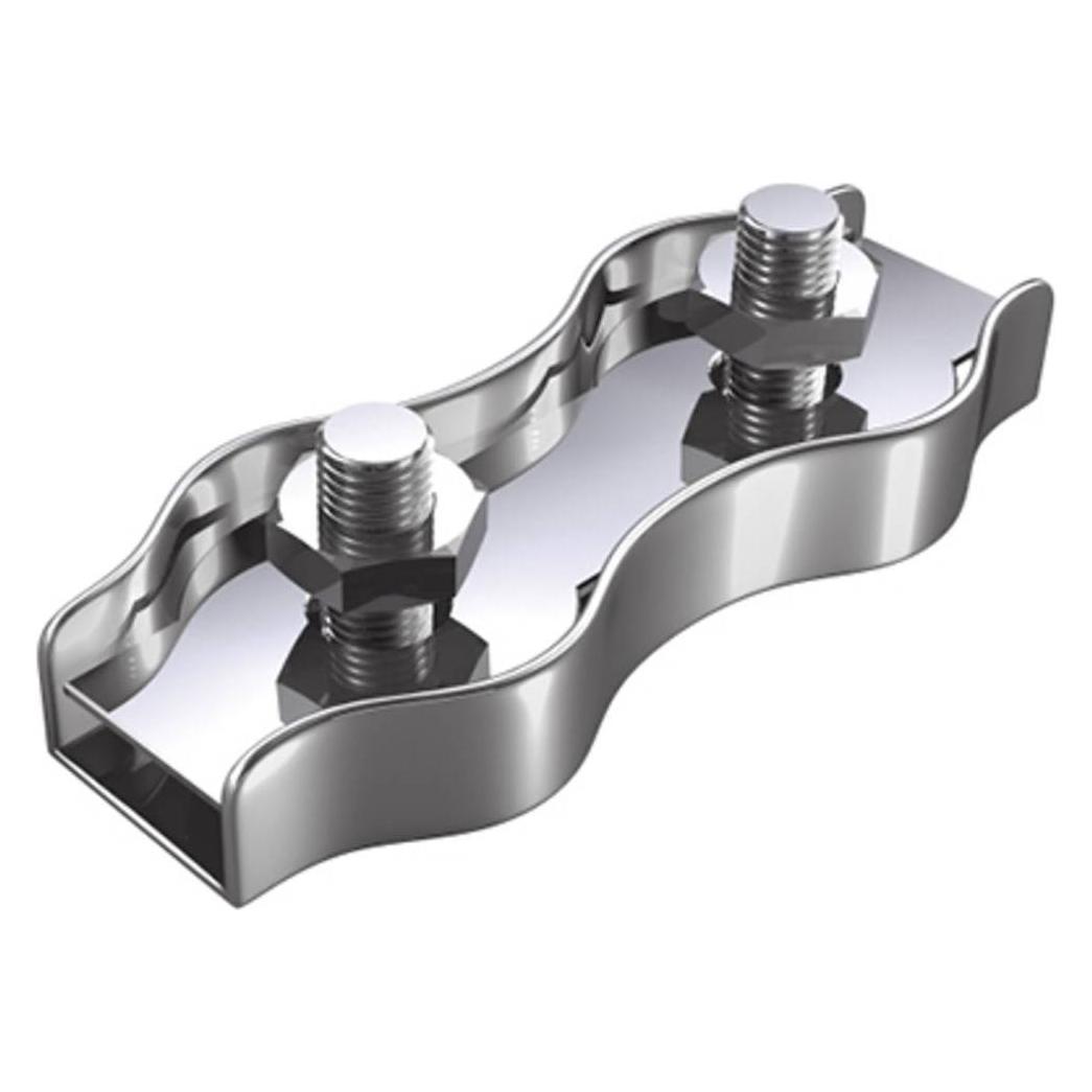 Dörner + Helmer DH Duplex-Seilklemme Ø 4 mm, Seilklemme, Edelstahl 20 St (4914464)