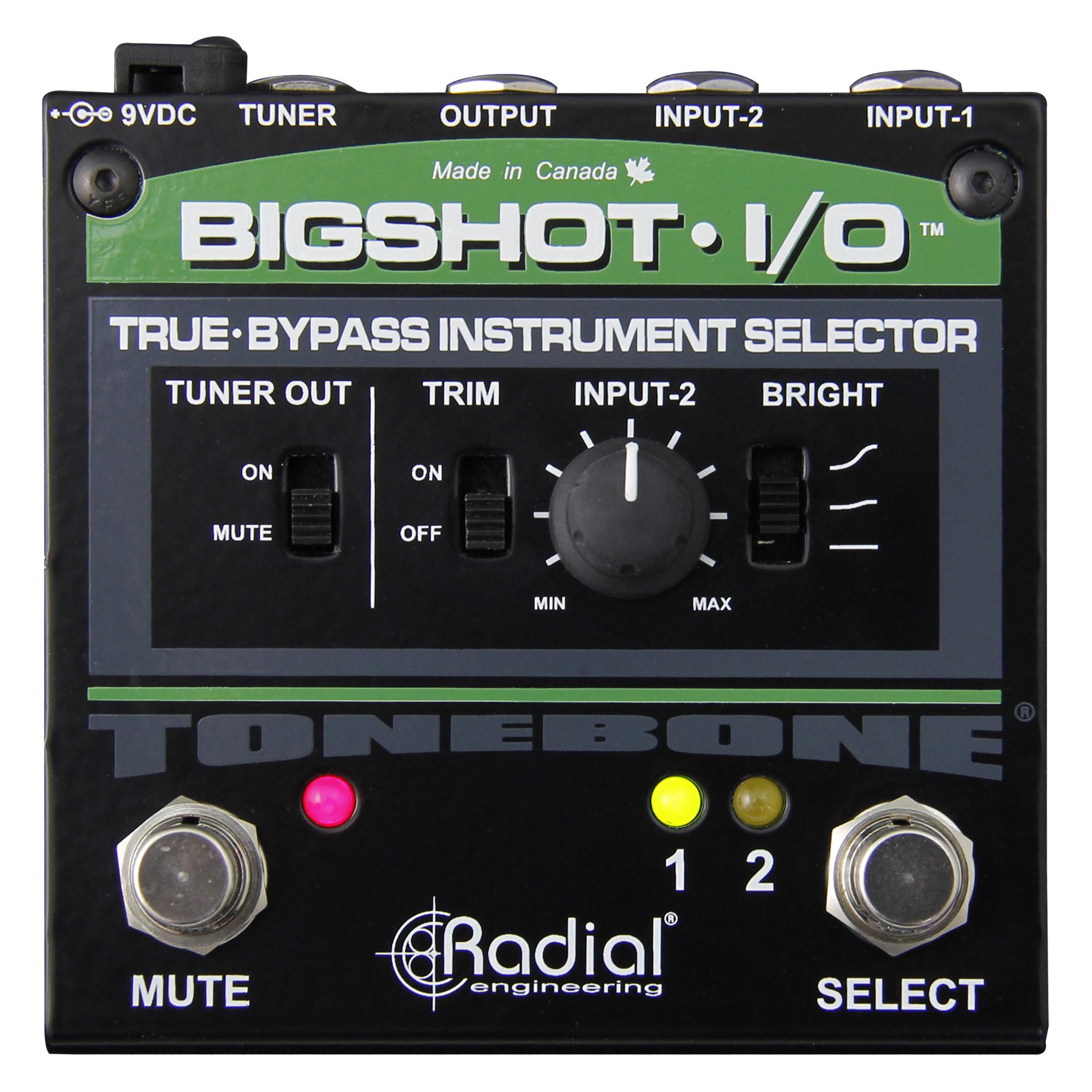 Radial Bigshot I/O (BIGSHOT-I/O)