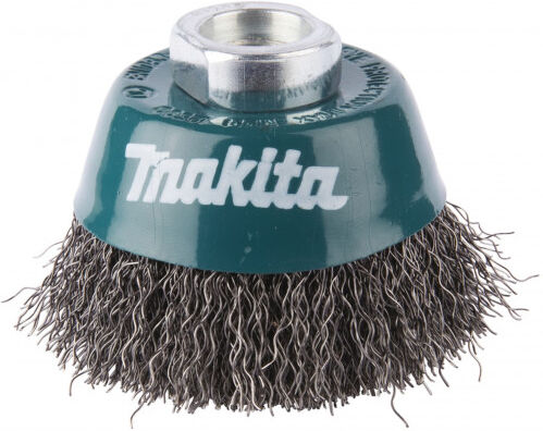 Makita D-24072 Brosse en forme de coupe en fil d&amp;#039;acier - ondulée 60 mm