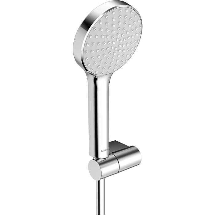 Hansa Hansaactivejet Schlauchbrausegarnitur 84380113 Handbrause, 1-strahlig, hellgrau/chrom