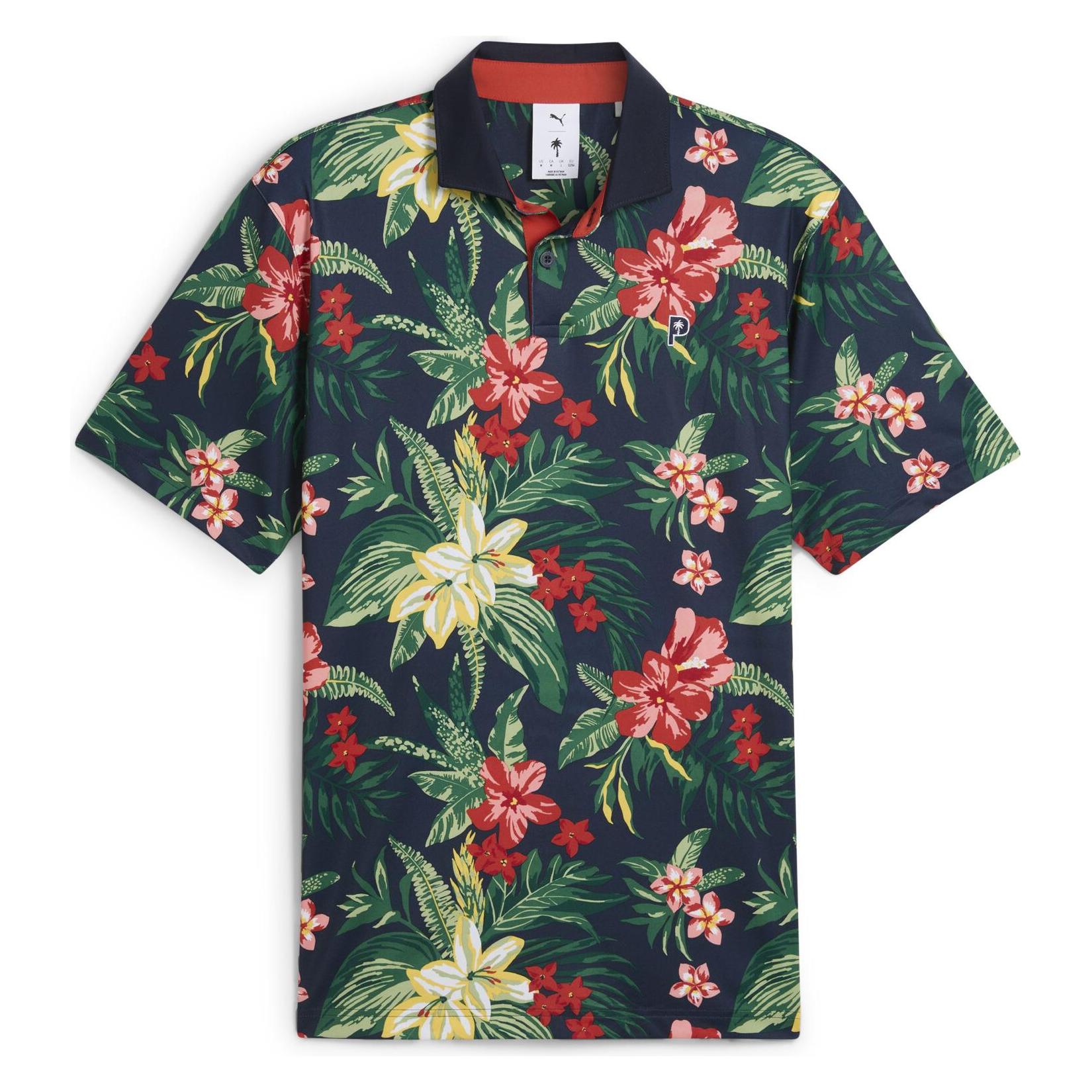 Puma X PTC Floral Polo (XS) (629569)