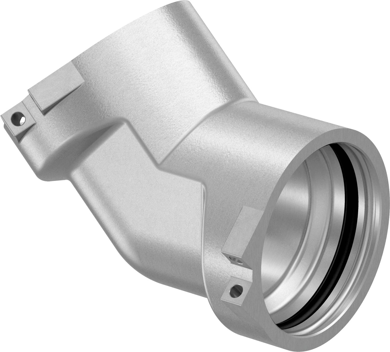 Angle Uponor 1029141 RS 3, 45°, laiton étamé