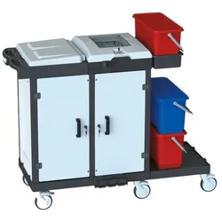 ARCORA Reinigungswagen mit Boxen-System »Bora Medical 750 X-Line«, 141.5x111.5x60 cm