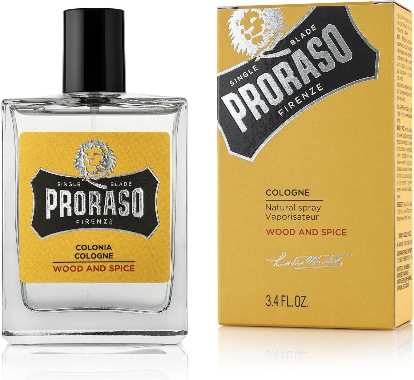 Proraso Eau de Cologne Wood and Spice 100 ml PR-400770