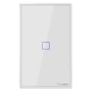 Sonoff T2US1C - 1-gang Wi-Fi Smart Wall Switch US - White (T2US1C)