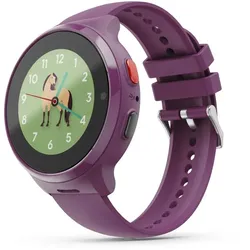 Smartwatch Rund IP67 48 h  178673 Kinderuhr mit GPS (Burgund) 