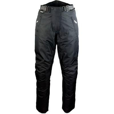 Motorradhose ROLEFF "Racewear RO 451" Gr. 6XL, schwarz (schwarz, ro 451), Hosen, 6XL, N-Gr, Obermaterial: 100% Polyester. Innenfutter: 100% Polyester, wind- und wasserdicht, atmungsaktiv, 2 Taschen