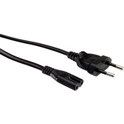 VALUE Netzkabel Euro-Flachstecker auf C7, 2polig, schwarz, 3 m 19.99.2092
