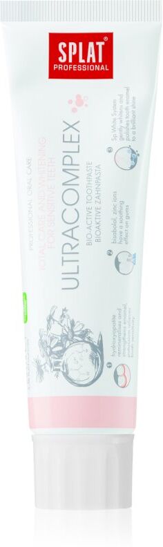 Splat Professional Ultracomplex Bio-Aktiv Zahnpasta für komplexen Schutz und das Bleichen empfindlicher Zähne 100 ml