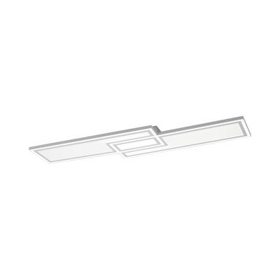 JUST LIGHT Deckenleuchte "EDGING", weiß, 1, 1 Stk., Leuchten, LED, CCT - über Fernbedienung, dimmbar über Fernbedienung, Deckenleuchte