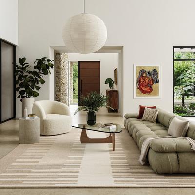 Nuloom Drift Reversible Wool Area Rug