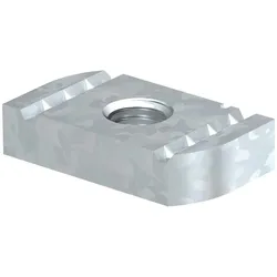OBO Bettermann, Muttern + Unterlegscheiben, Gleitmutter MS41SN M6 ZL (M6)