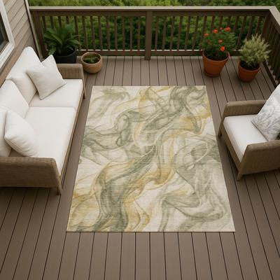 Addison Rugs Machine Washable Indoor/ Outdoor Modern Summerset Chantille Rug