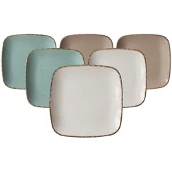 Ritzenhoff & Breker Casa Dessertteller ø 22,5 cm 6er Set gemischt