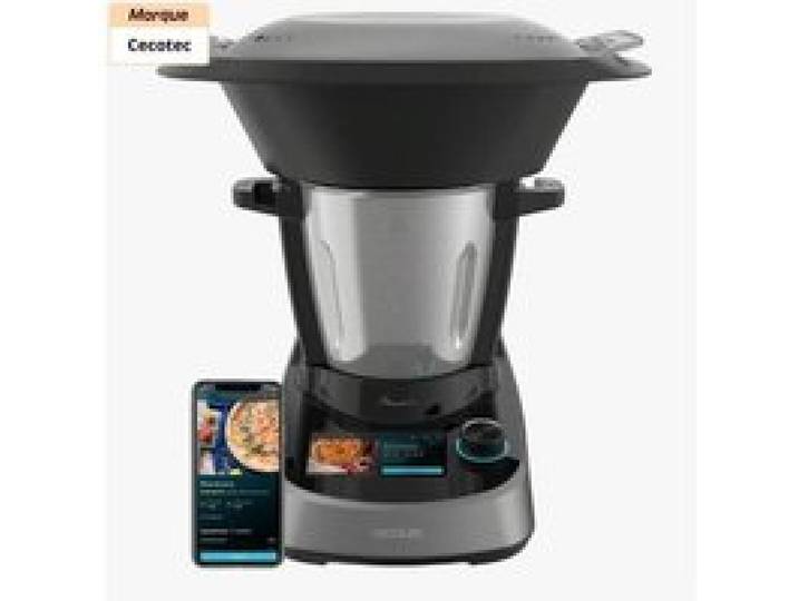 Cecotec Robot de Cuisine Mambo Touch 1600W 37 Fonctions Écran Tactile TFT