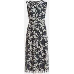 Kleid aus weichem Mesh Schwarz 40