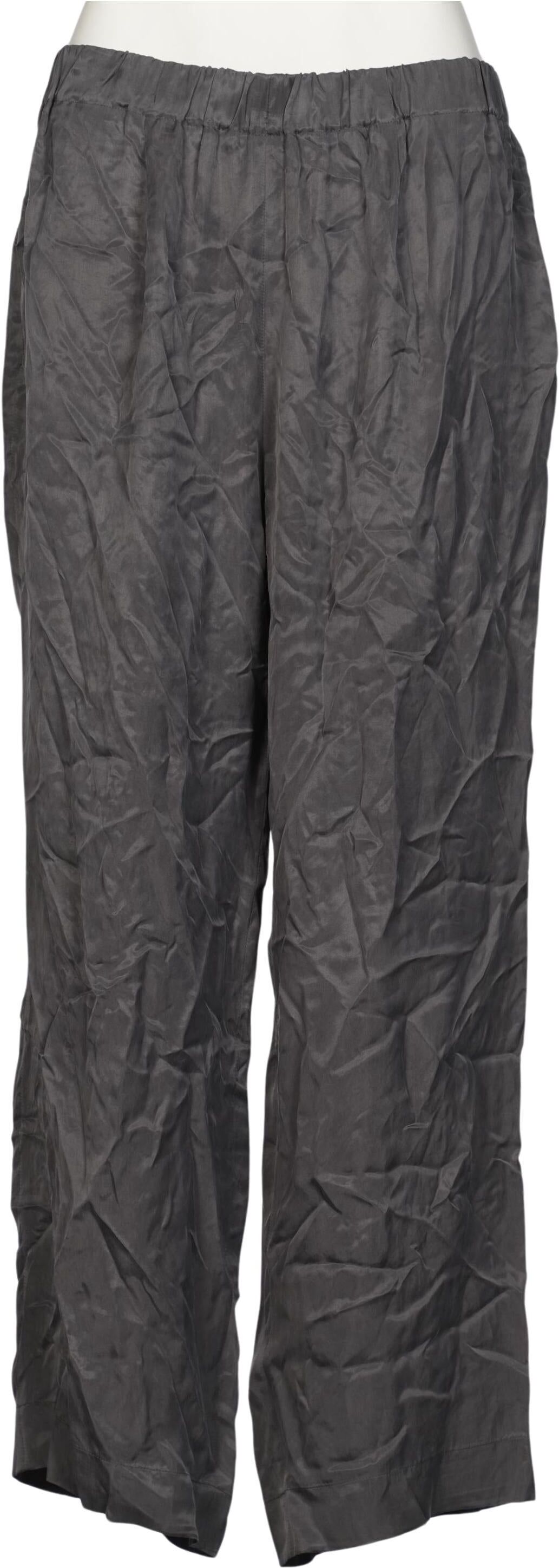Sallie Sahne Damen Stoffhose, Grau, Gr. EU 48, Viskose - Second Hand